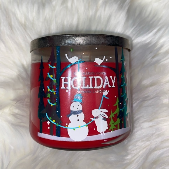 Bath and Body Works Holiday Candle